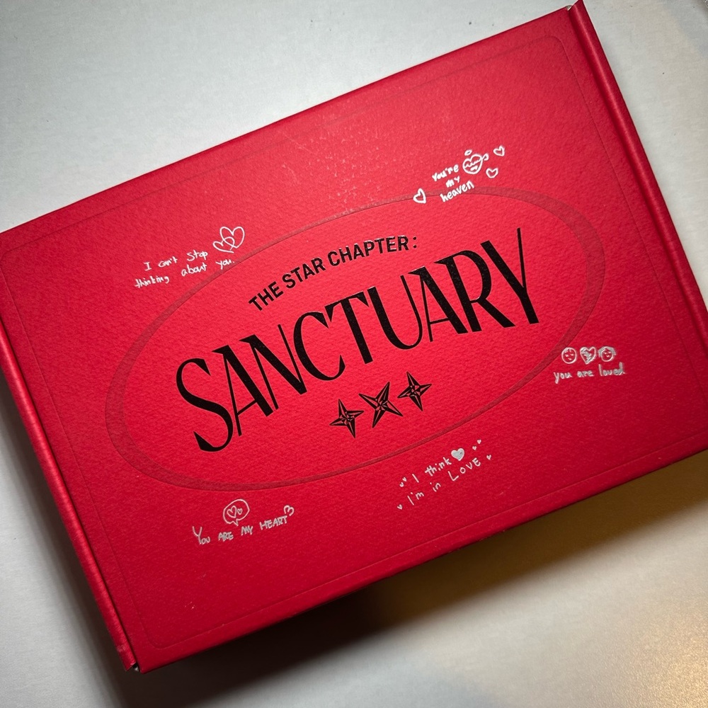 Txt sanctuary album lover version